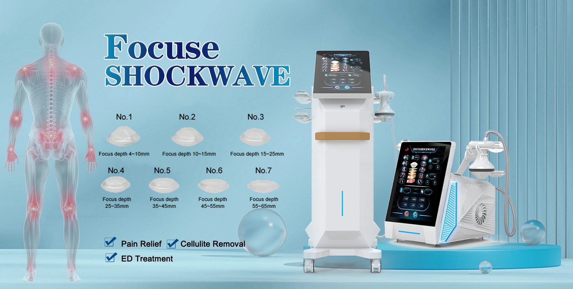 Transform Rehabilitation & Pain Management with Focused Shockwave Therapy Devices